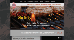 Desktop Screenshot of firesafetyfsci.com